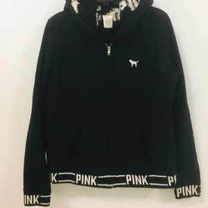 Black Jacket with Faux Fur Hood